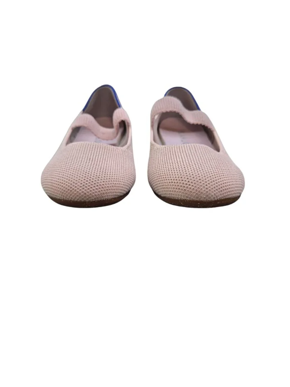 Rothy's Kids Mary Jane In Ballerina Pink Mesh Flats Slip-On Size 13 *READ
